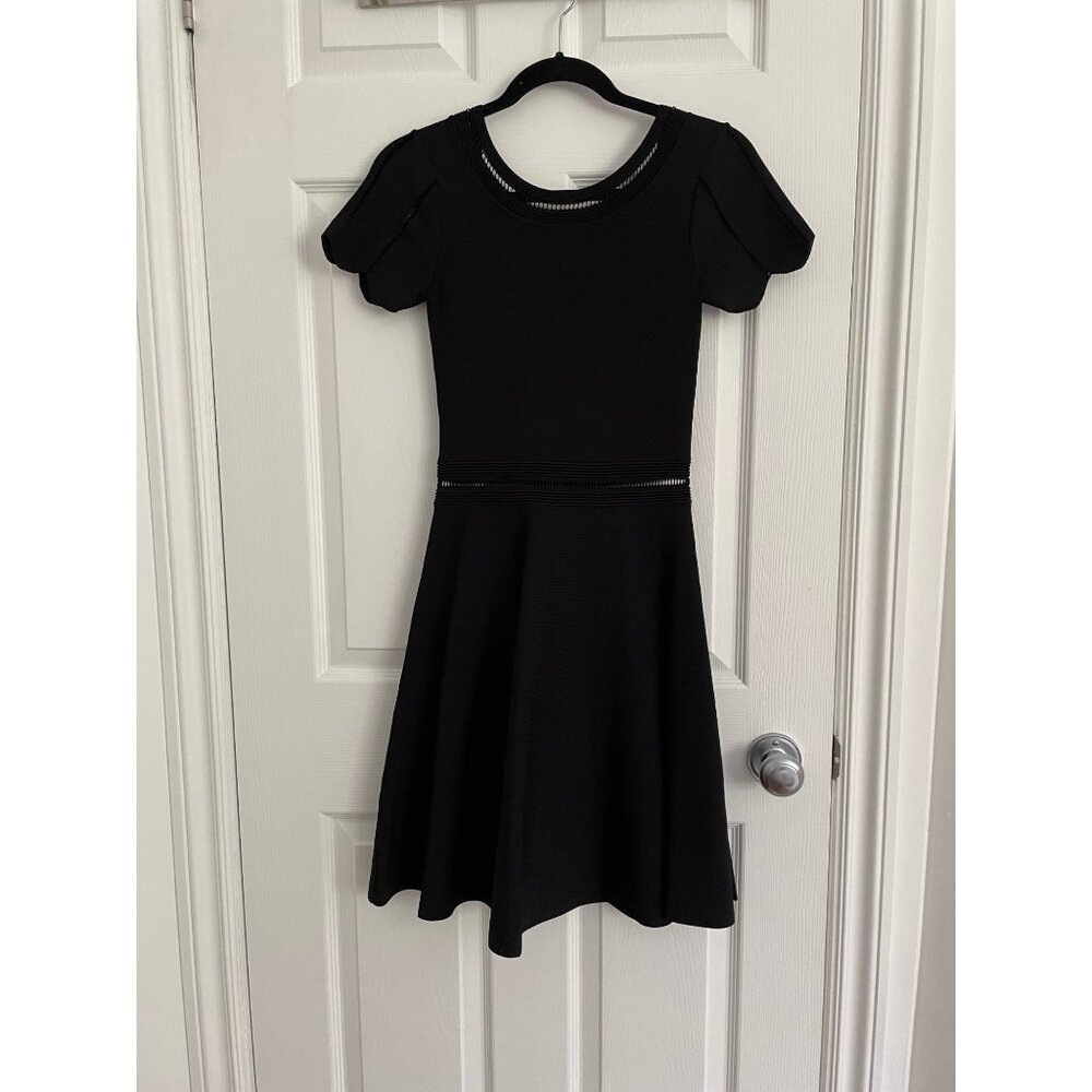 Sandra Black Knit Dress - Size 2